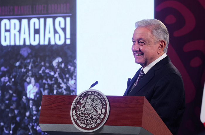 AMLO anuncia último informe de gobierno en el Zócalo de la Ciudad de México